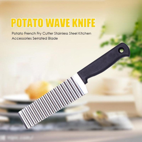 Fruits Potato Wave Knife Chopper