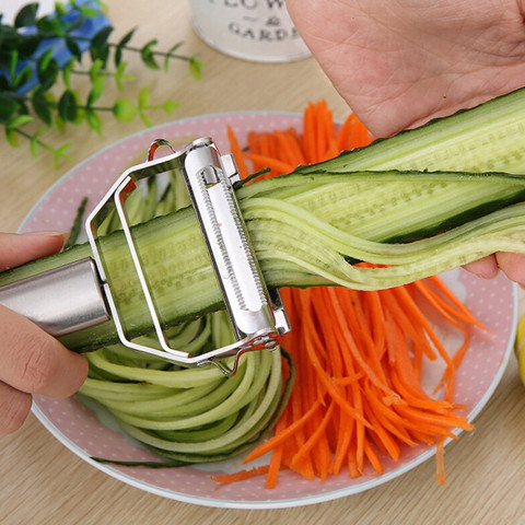 Multifunction Vegetable Peeler Double Planing Grater Kitchen Accessories Cooking Tools 