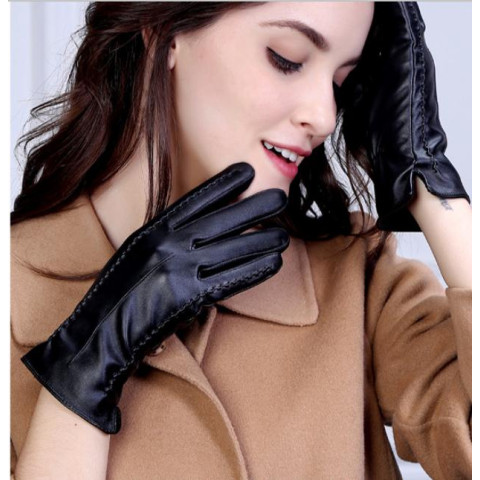 Women Leather Glove 