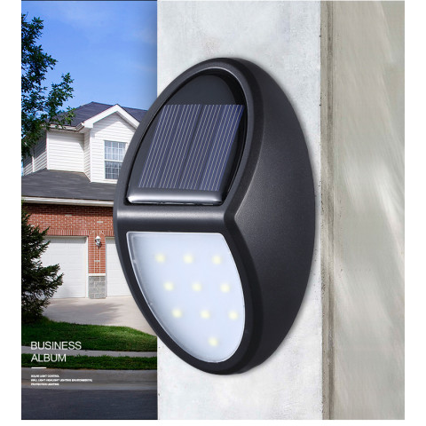 10 LED Solar Wireless Waterproof Security Motion Sensor Outdoor Lights 