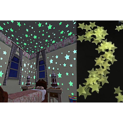 Luminous Stars Wall Stickers