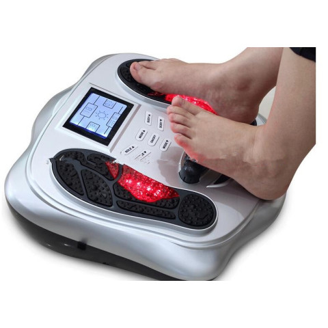 Electric infrared magnetic vibration wave pulse foot massager for blood circulation