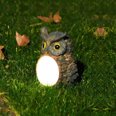 Owl Solar light LED Waterproof Villa Garden Lamp