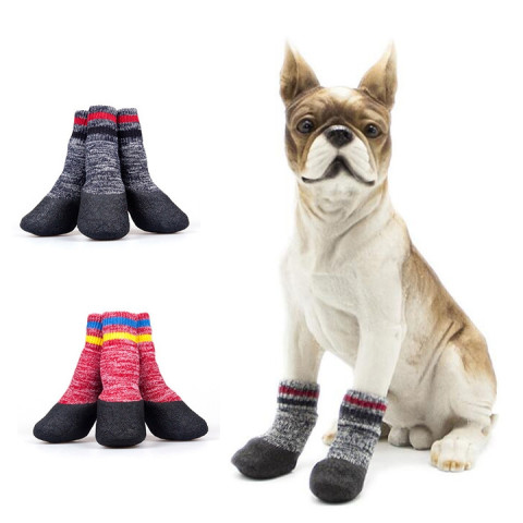 Pet Dog Outdoor Non-slip Waterproof Socks Footwear
