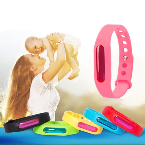 Silicone Summer Mosquito Repellent Bracelet