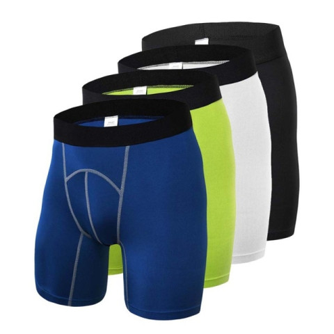 Male Gym-Clothing Compression Tights Shorts
