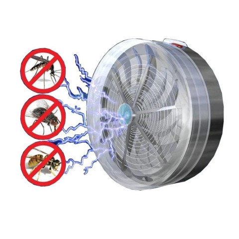 Solar Buzz Mosquito Kill Zapper Killer UV Lamp Light