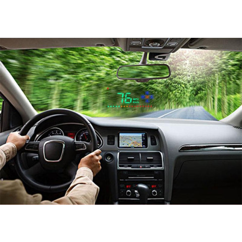 Universal Car Projection Display GPS Speedometer