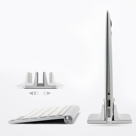 Aluminum alloy laptop vertical stand