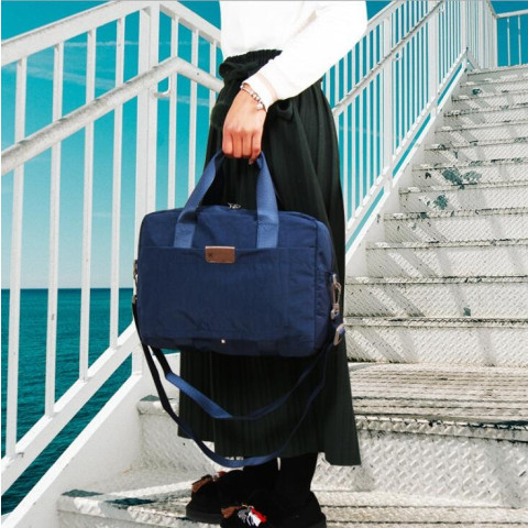 Nylon travel luggage bag