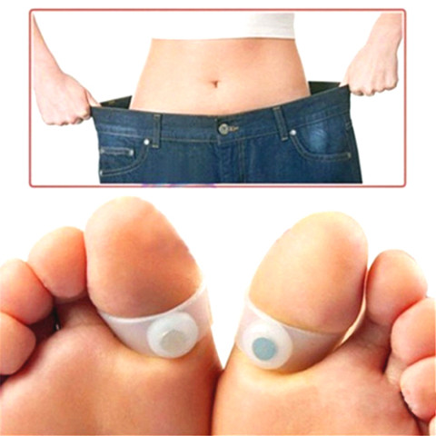 Magnetic Silicon Foot Massage Slimming Toe Ring