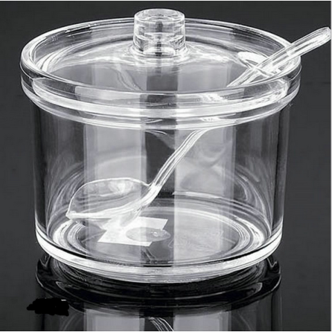 Transparent jar