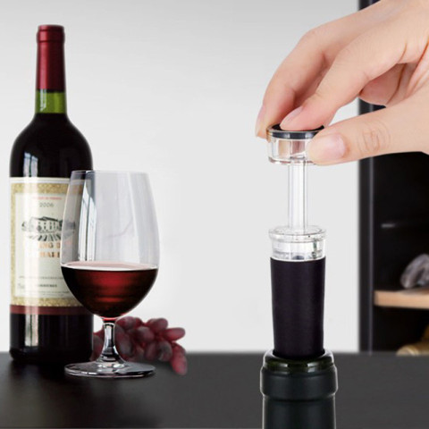 Wine Vacuum Air Pump Sealer Plug
