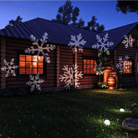 Christmas Snowflake Projector Lamp